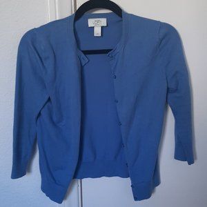 LOFT blue sweater